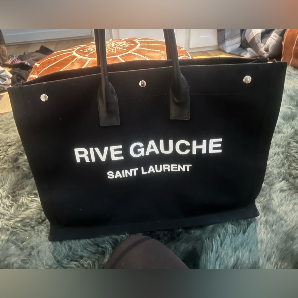 Saint Laurent Noe Rive gauche logo tote retail 1990.00 designer bag/ Nordstrom